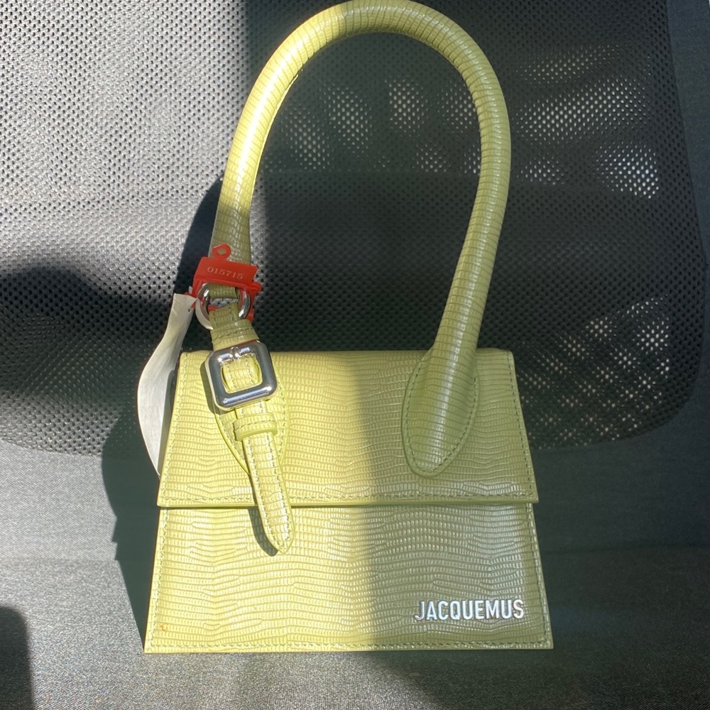 Jacquemus Chiquito Medium bag lizard new with tags